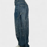 Diana - Pantalones de Mezclilla Relajados