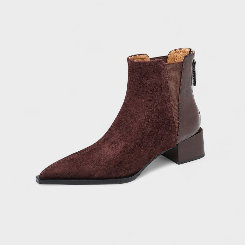 Ana - Botines con Tacón Medio