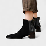 Ana - Botines con Tacón Medio