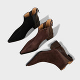 Ana - Botines con Tacón Medio