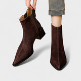 Ana - Botines con Tacón Medio