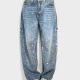 Diana - Pantalones de Mezclilla Relajados